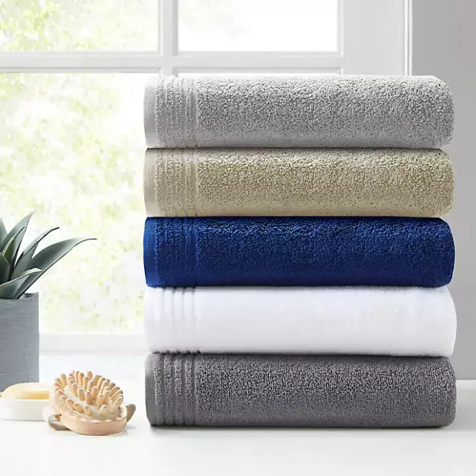Clearance Kirklands Home Taupe 12-pc. Cotton Quick Dry Bath Towel Set Tan
