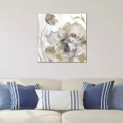 Hot Kirklands Home Taupe Spring Poppy Canvas Art Print