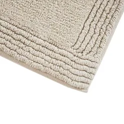 Hot Kirklands Home Taupe Tufted Reversible Cotton Bath Mat, 34 in. Tan