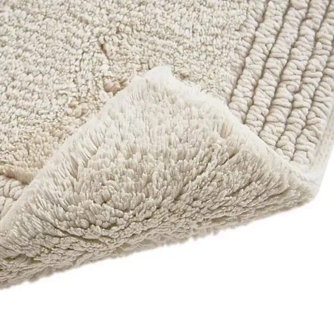 Hot Kirklands Home Taupe Tufted Reversible Cotton Bath Mat, 72 in. Tan
