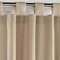 Best Kirklands Home Taupe Weathermate Blackout Curtain Panel, 54 in. Tan