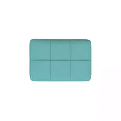Outlet Kirklands Home Teal Faux Leather Claridge Bar Stool Blue