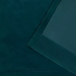 Sale Kirklands Home Teal Heavyweight Velvet Curtain Panel Set, 84 in.