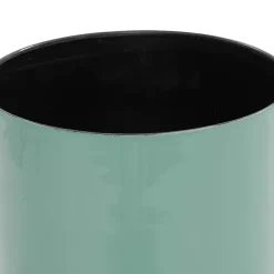 Outlet Kirklands Home Teal Metal Round Planters with Stands, Set of 3 Blue