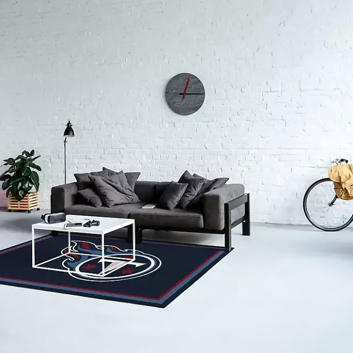Kirklands Home Tennessee Titans Area Rug, 4x6 Blue