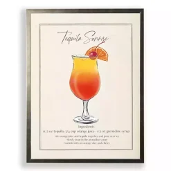Online Kirklands Home Tequila Sunrise Framed Art Print Orange