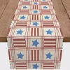 Sale Kirklands Home 4th of July Stars & Stripes Table Runner, 90 in.