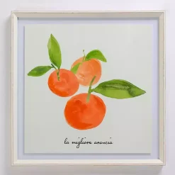 Hot Kirklands Home The Best Orange Framed Art Print