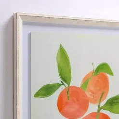 Hot Kirklands Home The Best Orange Framed Art Print