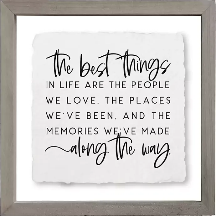 Online Kirklands Home The Best Things in Life Wall Plaque