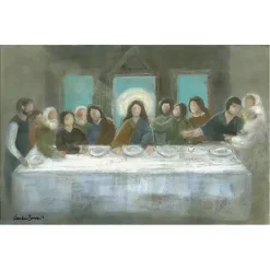 Best Kirklands Home The Last Supper Canvas Art Print by Chandra Savaso Multi
