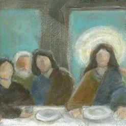 Best Kirklands Home The Last Supper Canvas Art Print by Chandra Savaso Multi