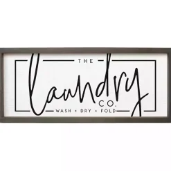 Discount Kirklands Home The Laundry Co. Wall Plaque