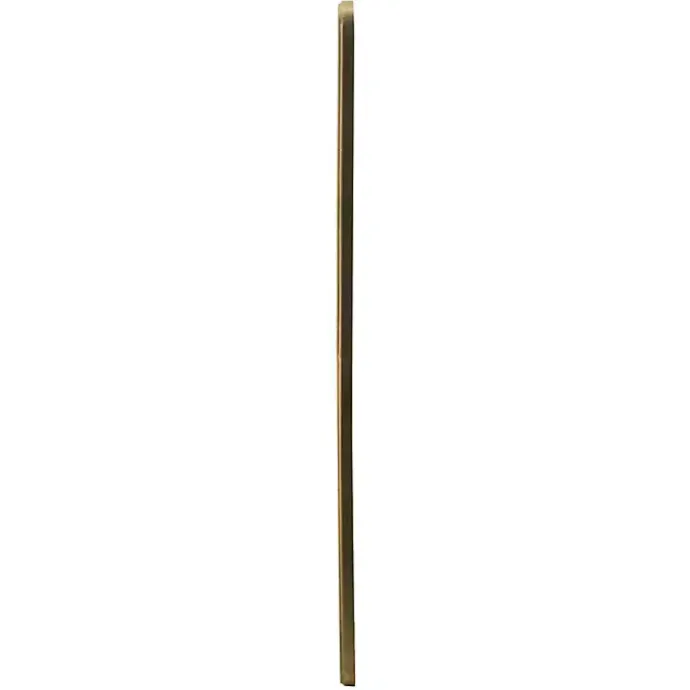 Online Kirklands Home Thin Gold Metal Wall Mirror