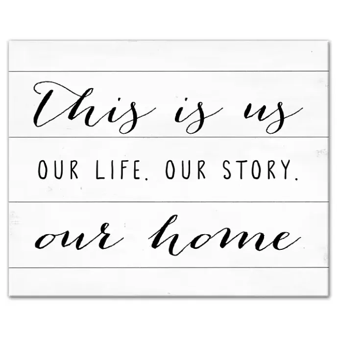 Outlet Kirklands Home This Is Us Life Story Canvas Art Print