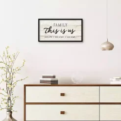 Hot Kirklands Home This Is Us Wooden Wall Plaque Tan