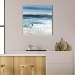 Discount Kirklands Home Tidal Sea Bird Canvas Art Print