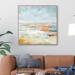 Hot Kirklands Home To the Sea Framed Canvas Art Print