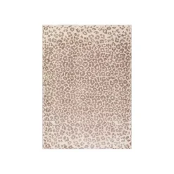 Clearance Kirklands Home Toasted Brown Cheetah Print Area Rug, 5x7