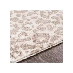 Clearance Kirklands Home Toasted Brown Cheetah Print Area Rug, 5x7