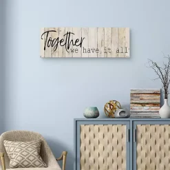 Clearance Kirklands Home Together Canvas Art Print