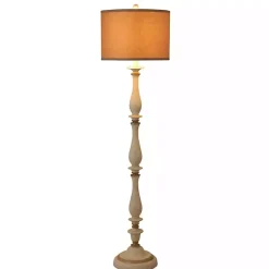 Hot Kirklands Home Traditional Marseilles Floor Lamp Tan