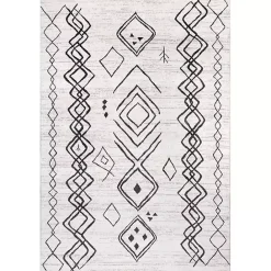 Clearance Kirklands Home Transitional Moroccan Washable Area Rug, 4x6