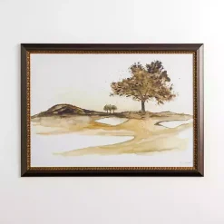 New Kirklands Home Tree Line Scene Framed Art Print