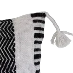 Best Kirklands Home Tribal Stripe Tassel Outdoor Lumbar Pillow