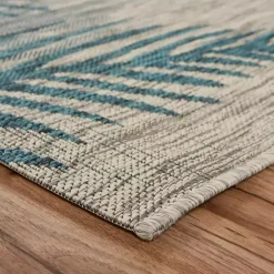 Online Kirklands Home Tropical Palms Captiva Outdoor Area Rug, 5x7