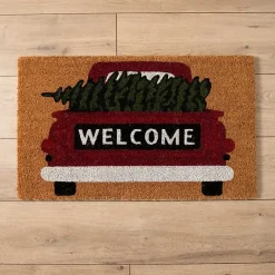 Clearance Kirklands Home Truck Welcome Doormat