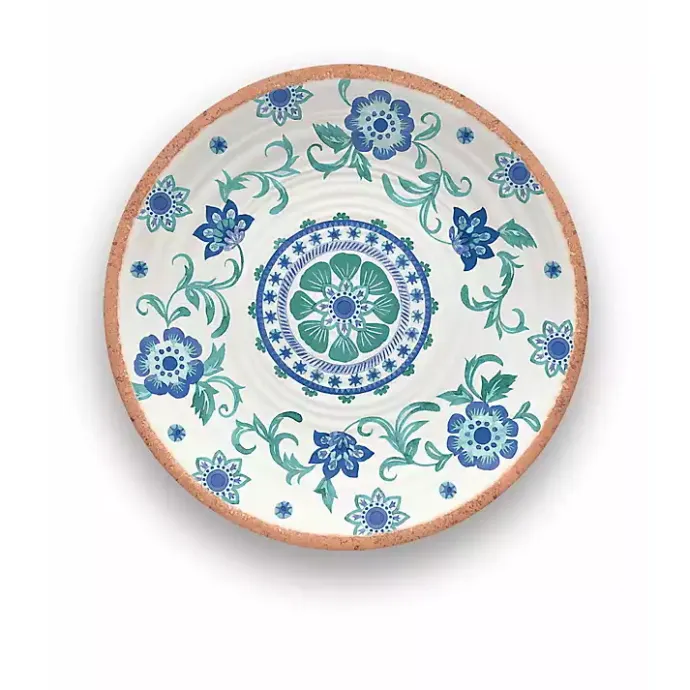 Discount Kirklands Home Turquoise Melamine Rio Serving Platter