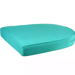 Outlet Kirklands Home Turquoise Outdoor Wicker Seat Cushion Blue