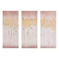 Hot Kirklands Home Twilight Forest Canvas Art Prints, Set of 3