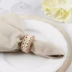 Best Kirklands Home Twisted Rope Napkin Rings, Set of 4