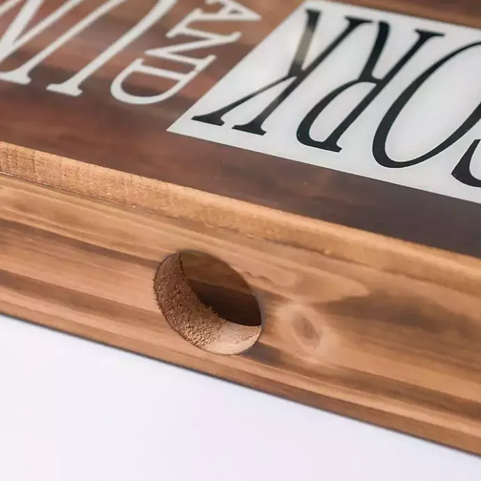 Kirklands Home Uncork and Unwind Cork Holder Wall Plaque