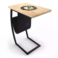New Kirklands Home University of Alabama Wood C-Table Tan