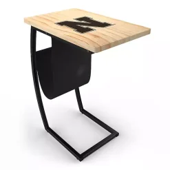 Clearance Kirklands Home University of Nebraska Wood C-Table Tan