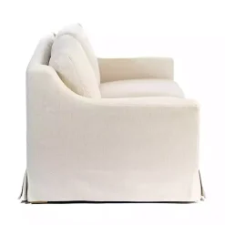 Online Kirklands Home Upholstered Weekend Sofa Ivory