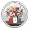 Clearance Kirklands Home USA Mason Jar Vases Round Framed Wall Plaque