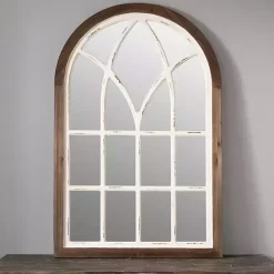Hot Kirklands Home Vail Two-Tone Arch Wall Mirror