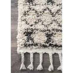 Online Kirklands Home Vailiki Moroccan Tribal Tassel Area Rug, 5x7