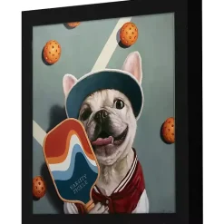 Outlet Kirklands Home Varsity Pickle Framed Art Print Multi