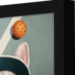 Outlet Kirklands Home Varsity Pickle Framed Art Print Multi