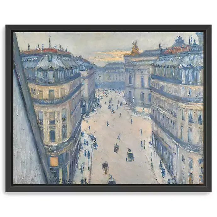 Hot Kirklands Home View From Seventh Floor Framed Canvas Art Print