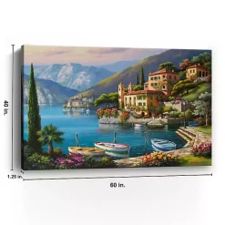 Best Kirklands Home Villa Bella Vista Canvas Art Print, 60x40 in.