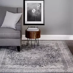 Hot Kirklands Home Vintage Medallion Area Rug, 5x7 Blue