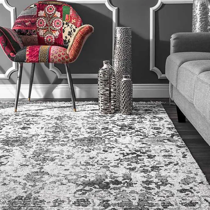 Outlet Kirklands Home Vintage Ezra Fringe Area Rug, 5x8