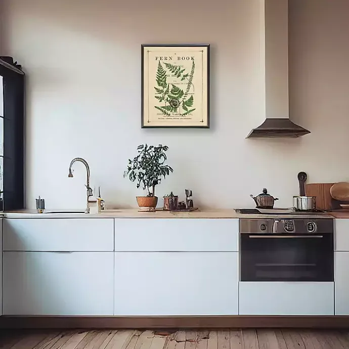 Kirklands Home Vintage Fern II Framed Art Print Multi