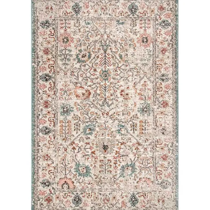 Kirklands Home Vintage Floral Lenore Area Rug, 7x10 Multi